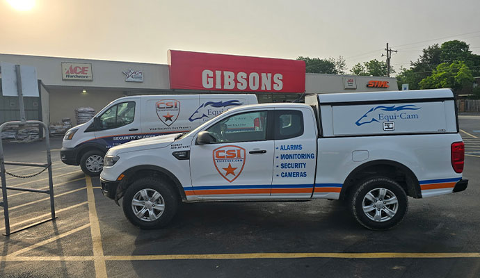 Custom Security Integrated service vehicles