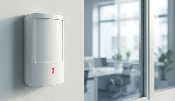 Intrusion detection motion sensor