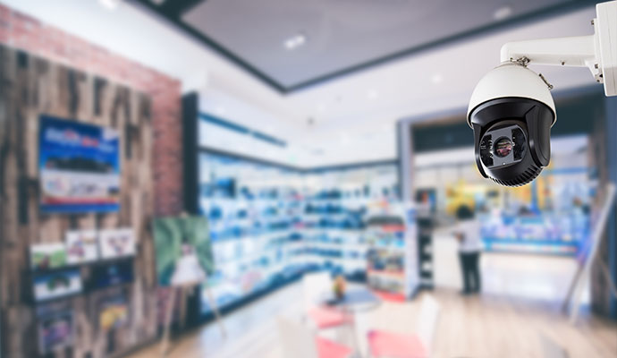 Business security camera