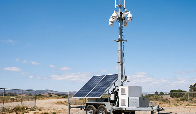 Installed mobile surveillance