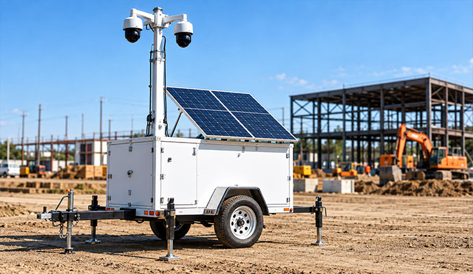Trailer surveillance unit